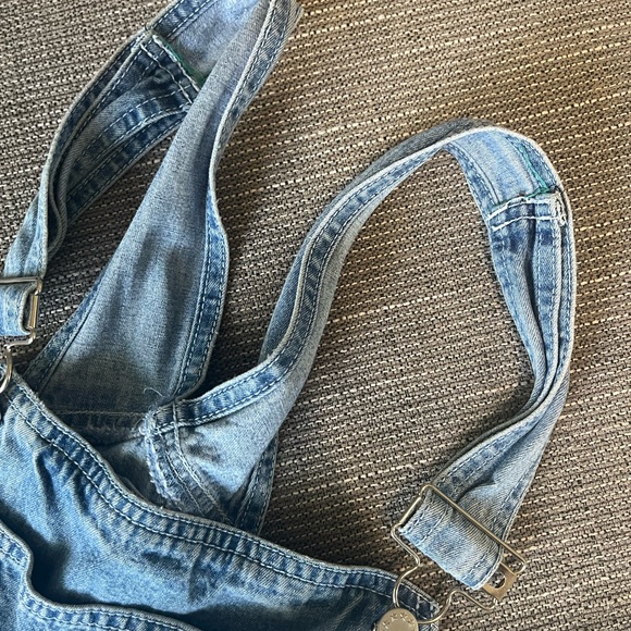 L.A. Blues | Vintage Blue Short Overalls - Picture 8 of 8